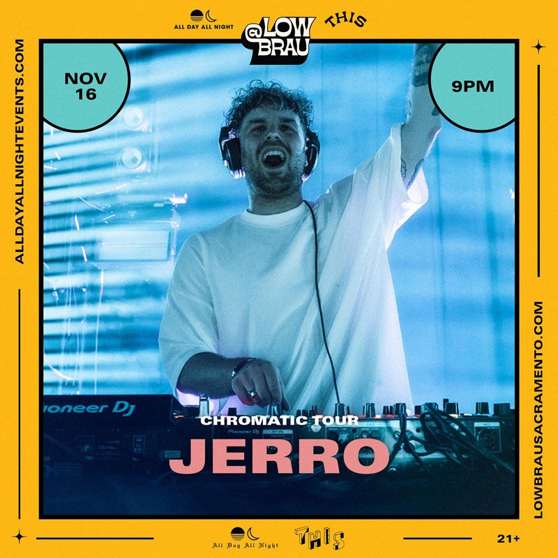 Jerro event graphic