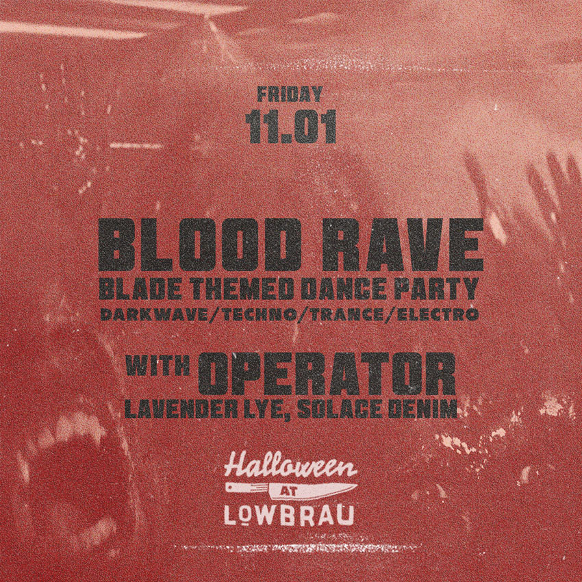 Blood Rave event graphic