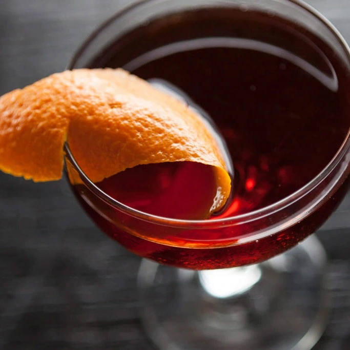 LowBrau Sacramento | Manhattan Cocktail